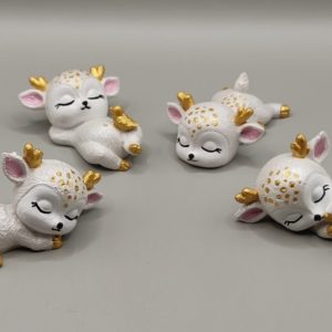 Alvó őzike - arany