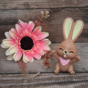 Kendős nyuszi, rózsaszín