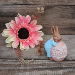 Nyuszi tojással - kék