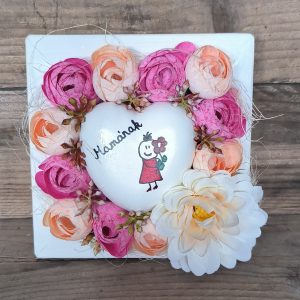 💞Mamának - szív virágos keretben💞