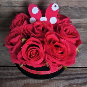 Minnie egér rózsabox