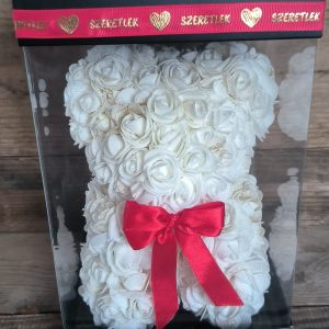 Habrózsa maci, glitteres