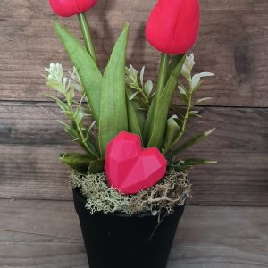 Anyák napi tulipán - piros