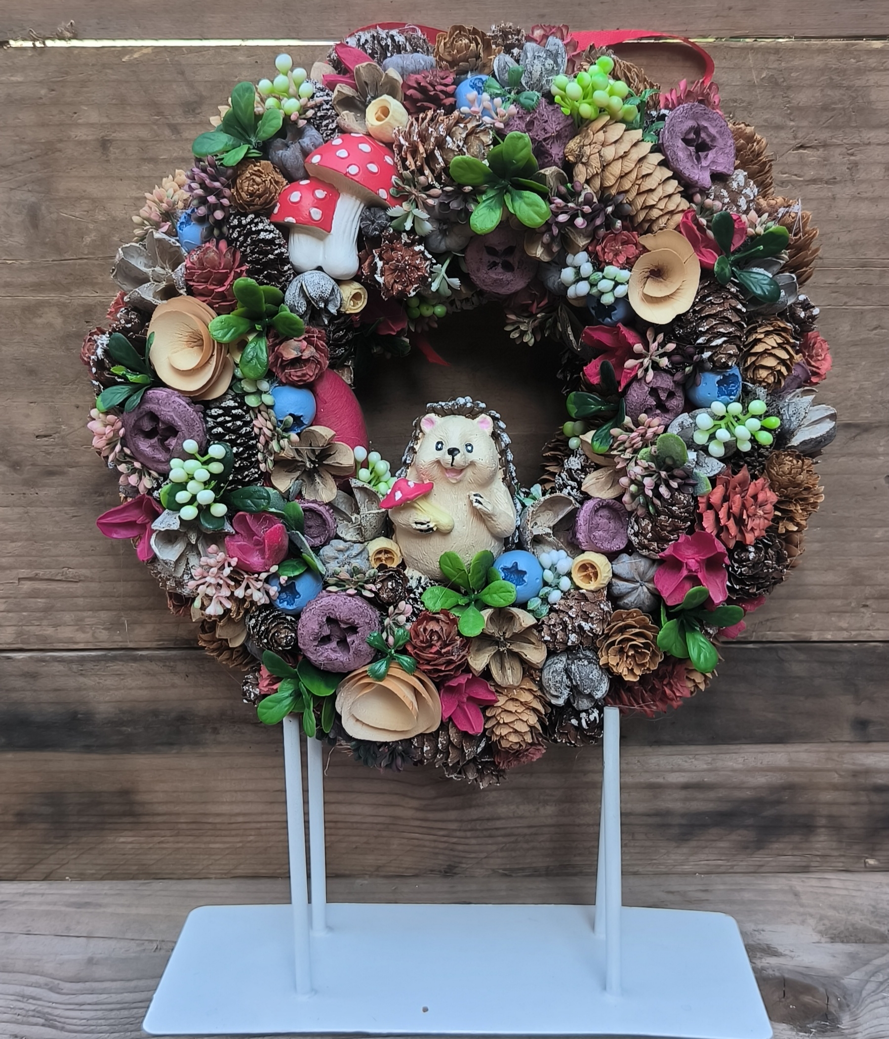 Sünis őszi ajtódísz (23 cm) - Image 4