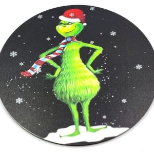 130-AS KÖR GRINCS MIKULÁSSAPKÁBAN fatábla