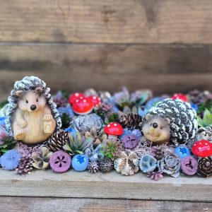 Sünis őszi dekoráció