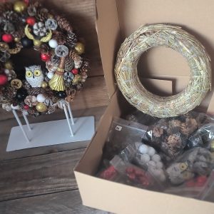 Harry Potter DIY box - csináld magad téli kopogtató