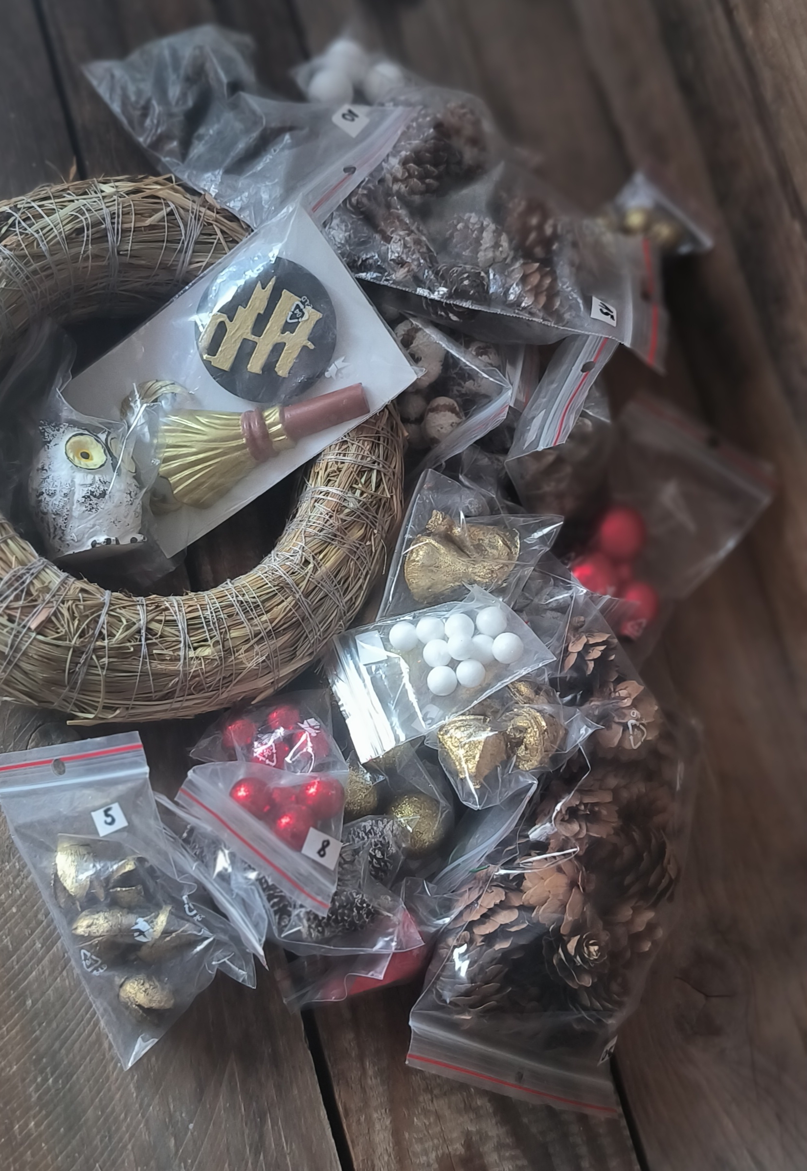 Harry Potter DIY box - csináld magad téli kopogtató - Image 3