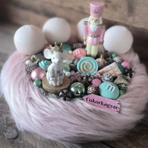 Cukorkagyár adventi koszorú