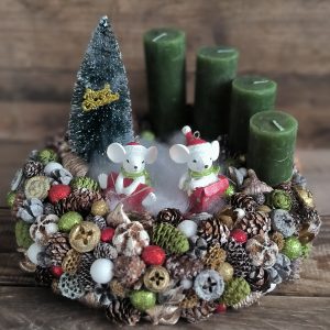 Egérkék karácsonya adventi