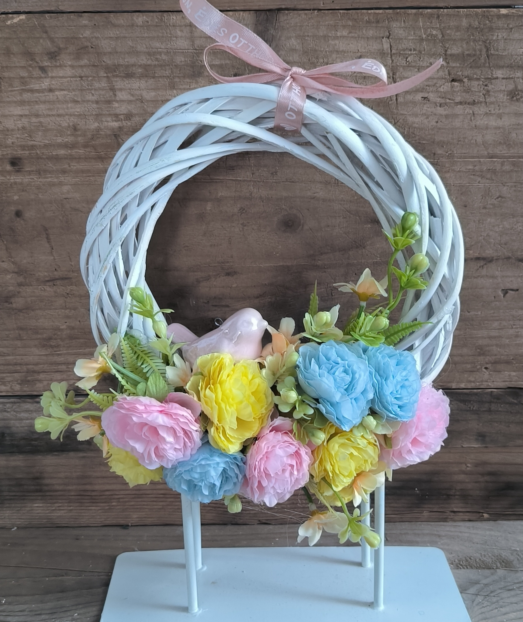 🌸 Tavasz a bejárati ajtón – kézzel készült, egyedi kopogtató! 🌿 - Image 2