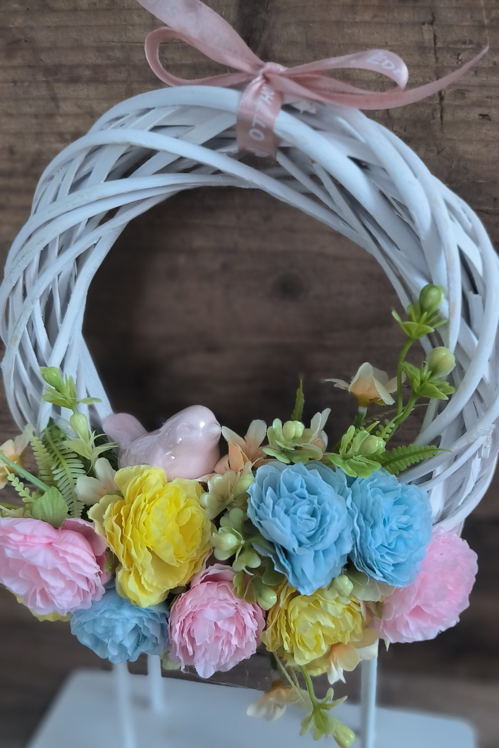 🌸 Tavasz a bejárati ajtón – kézzel készült, egyedi kopogtató! 🌿 - Image 3
