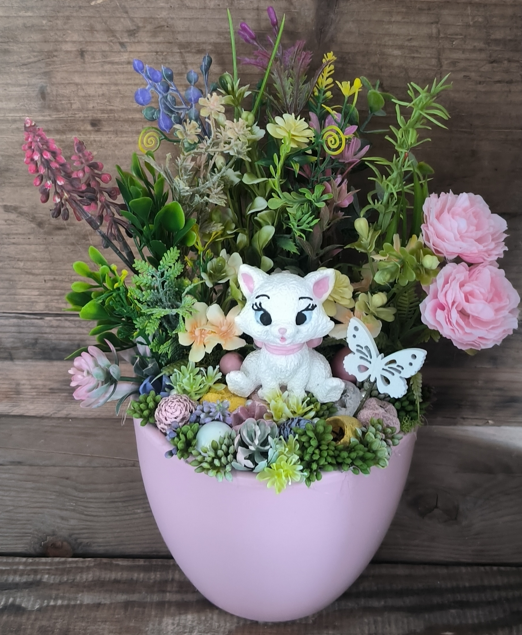 🌷✨ Disney Marie cica – tavaszi asztaldísz ✨🌷
