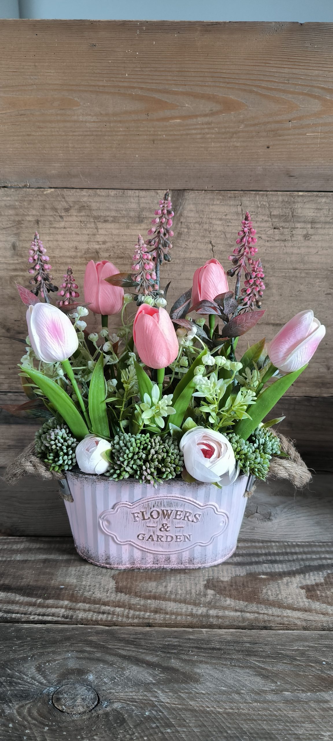 Tulipános DIY box - csináld magad tavaszi asztaldísz - Image 5