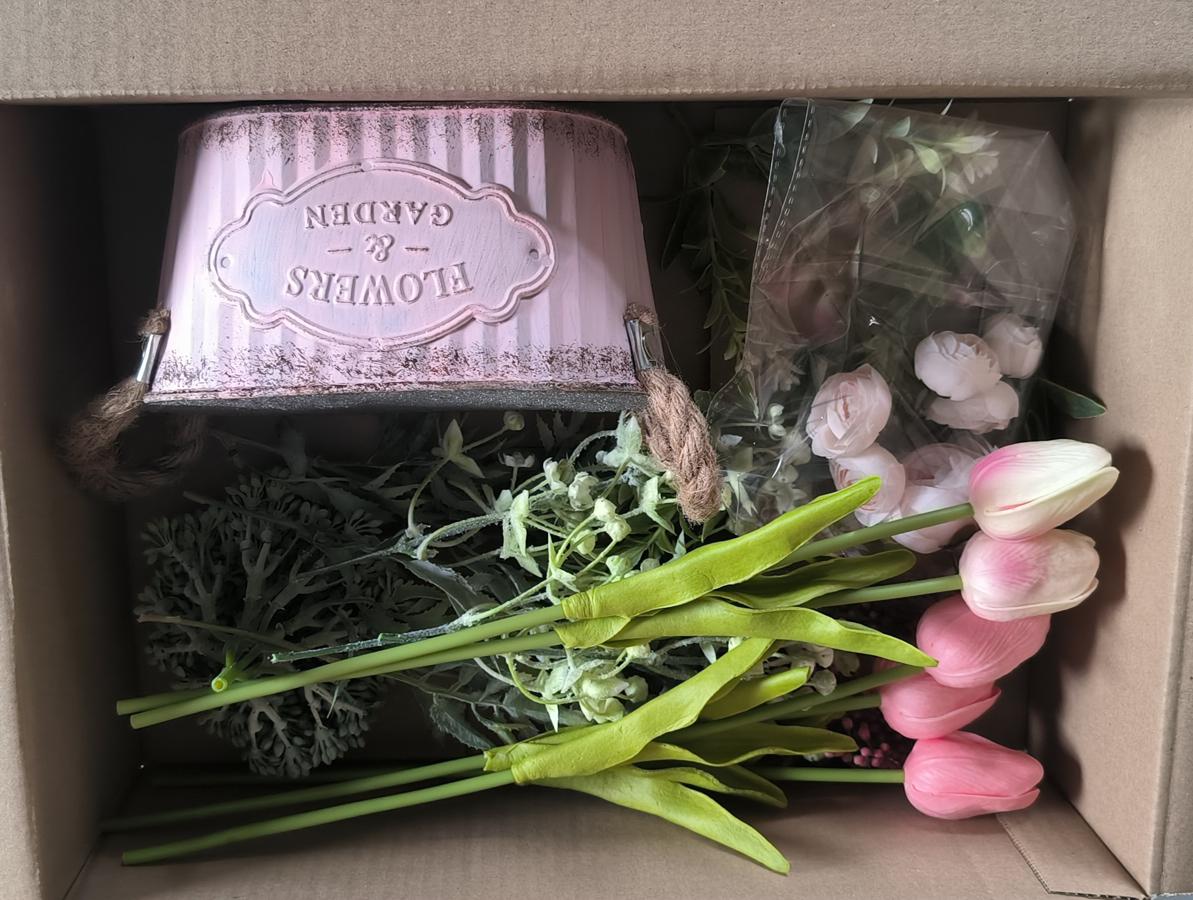 Tulipános DIY box - csináld magad tavaszi asztaldísz - Image 4