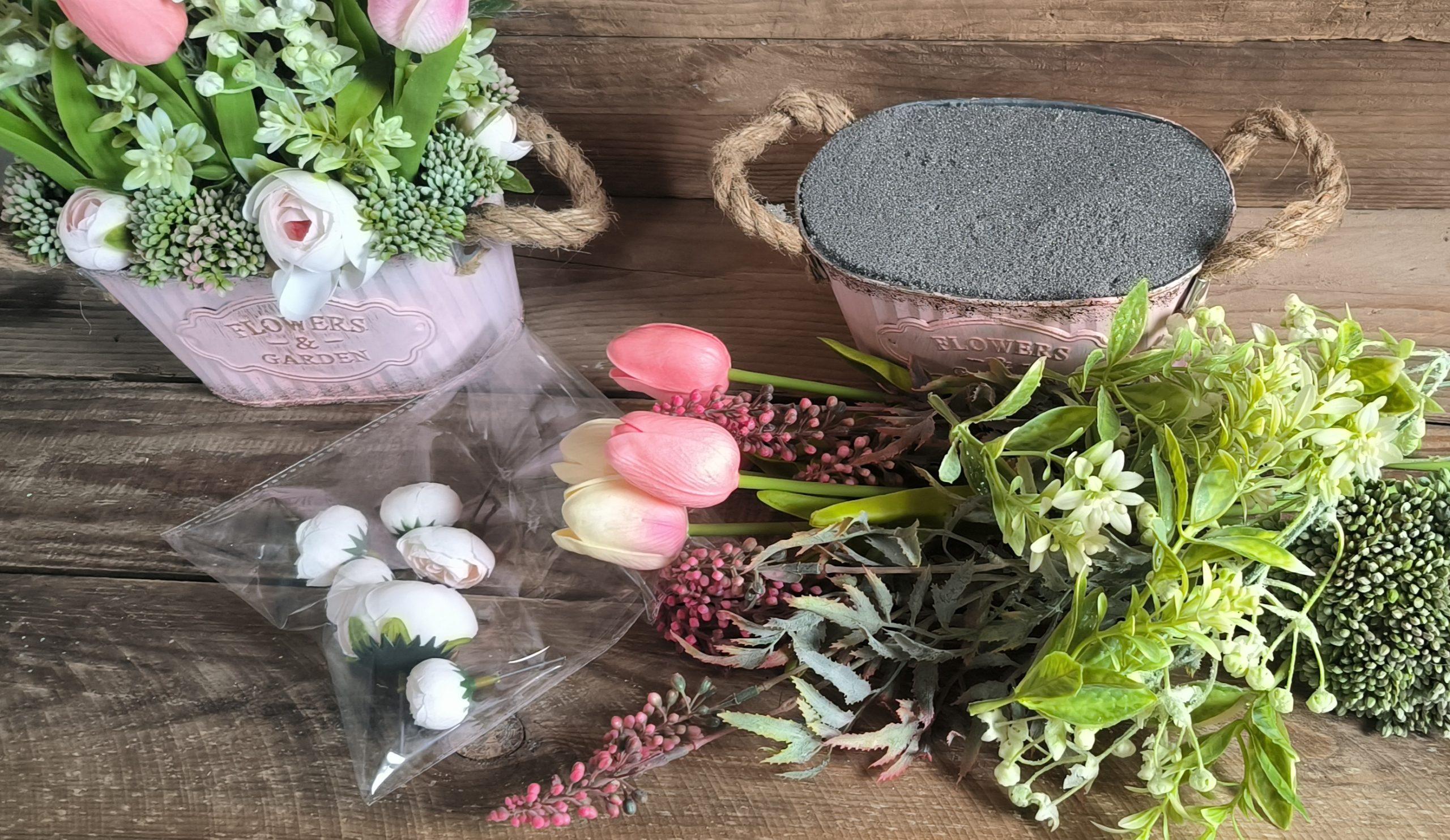 Tulipános DIY box - csináld magad tavaszi asztaldísz - Image 2